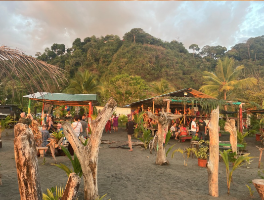 PEX Costa Rica beach gathering